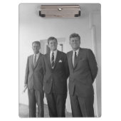 Präsident John Kennedy & Brothers American Camelot Klemmbrett (Vorderseite)