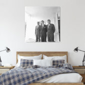 Präsident John Kennedy & Brothers American Camelot Leinwanddruck (Insitu (Schlafzimmer))