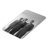 Präsident John Kennedy & Brothers American Camelot Magnet (Linke Seite)