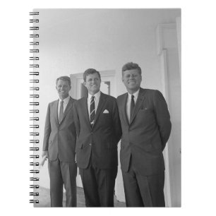 Präsident John Kennedy & Brothers American Camelot Notizblock