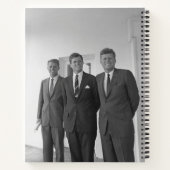 Präsident John Kennedy & Brothers American Camelot Notizblock (Rückseite)