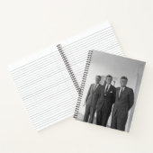 Präsident John Kennedy & Brothers American Camelot Notizblock (Innenseite)