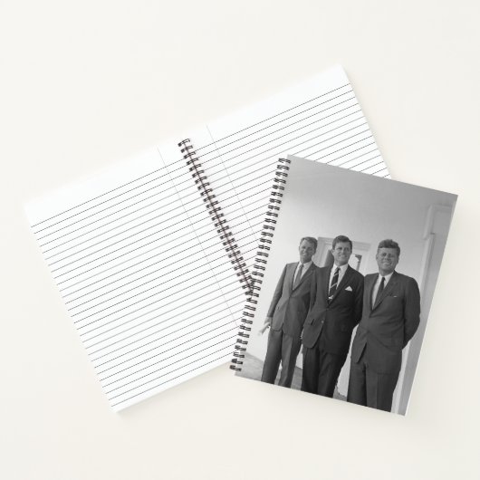 Präsident John Kennedy & Brothers American Camelot Notizblock (Innenseite)