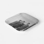 Präsident John Kennedy & Brothers American Camelot Pappteller (Gewinkelt)