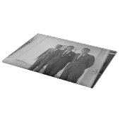 Präsident John Kennedy & Brothers American Camelot Schneidebrett (Ecke)