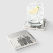 Präsident John Kennedy & Brothers American Camelot Steinuntersetzer (Seitenansicht)