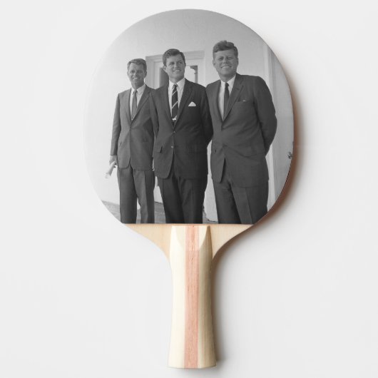 Präsident John Kennedy & Brothers American Camelot Tischtennis Schläger (Vorderseite)