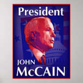 Präsident John McCain Poster (Vorne)