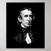 Präsident John Tyler Graphic Poster (Vorne)