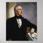 Präsident John Tyler Portrait Poster (Vorne)
