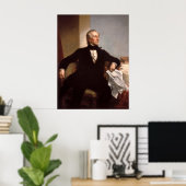 Präsident John Tyler Poster (Heimbüro)