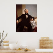 Präsident John Tyler Poster (Küche)
