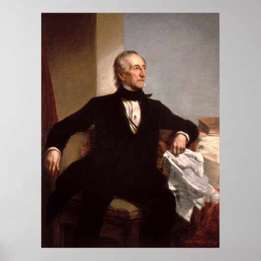 Präsident John Tyler Poster (Vorne)