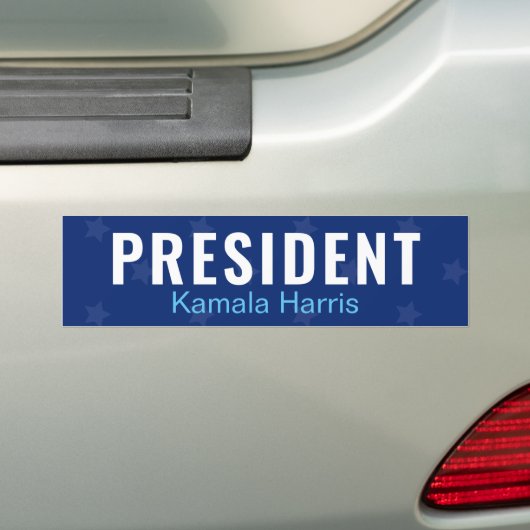 Präsident Kamala Harris 2024 Autoaufkleber (Auf Auto)