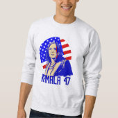 Präsident Kamala harris 47 Sweatshirt (Vorderseite)