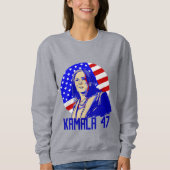 Präsident Kamala harris 47 Sweatshirt (Vorderseite)