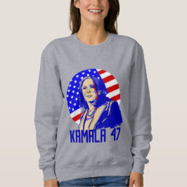 Präsident Kamala harris 47 Sweatshirt