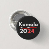 Präsident kamala harris, Präsident Harris Button (Vorne & Hinten)