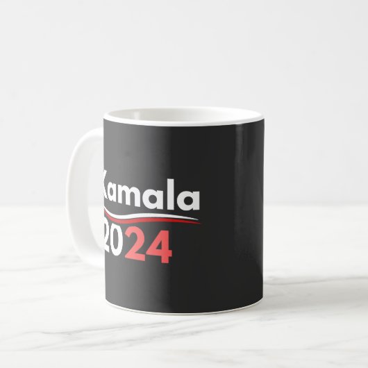 Präsident kamala harris, Präsident Harris Kaffeetasse (Vorderseite Links)