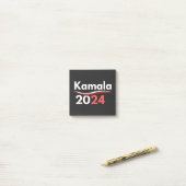 Präsident kamala harris, Präsident Harris Post-it Klebezettel (Auf Schreibtisch)
