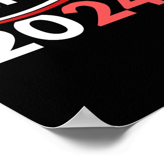 Präsident kamala harris, Präsident Harris Poster (Ecke)