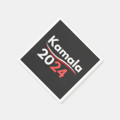 Präsident kamala harris, Präsident Harris Serviette (Ecke)