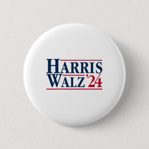 Präsident Kamala Harris Tim Walz Vp Brat Cat Ladie Button
