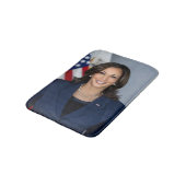 Präsident Kamala Harris USA 2024 Badematte (Schrägansicht)