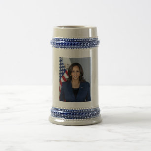 Präsident Kamala Harris USA 2024 Bierglas