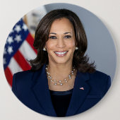 Präsident Kamala Harris USA 2024 Button (Vorderseite)