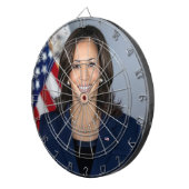 Präsident Kamala Harris USA 2024 Dartscheibe (Vorderseite rechts)