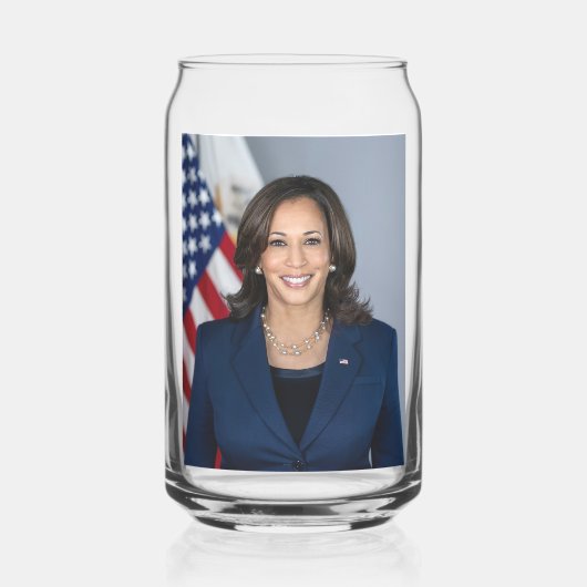 Präsident Kamala Harris USA 2024 Dosenglas (Links)