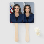 Präsident Kamala Harris USA 2024 Fächer (Vorne und Hinten)