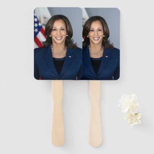 Präsident Kamala Harris USA 2024 Fächer (Vorne und Hinten)