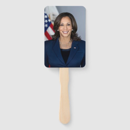 Präsident Kamala Harris USA 2024 Fächer (Rückseite)