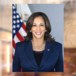 Präsident Kamala Harris USA 2024 Fensteraufkleber