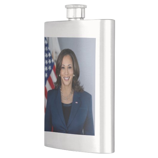 Präsident Kamala Harris USA 2024 Flachmann (Links)