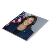Präsident Kamala Harris USA 2024 Fliese (Seite)