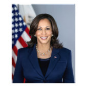 Präsident Kamala Harris USA 2024 Fotodruck (Vorne)