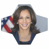 Präsident Kamala Harris USA 2024 Fußball (Flach)
