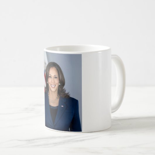 Präsident Kamala Harris USA 2024 Kaffeetasse (VorderseiteRechts)