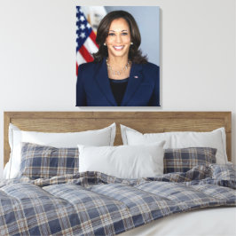 Präsident Kamala Harris USA 2024 Leinwanddruck
