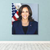 Präsident Kamala Harris USA 2024 Leinwanddruck (Insitu (Holzboden))