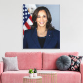 Präsident Kamala Harris USA 2024 Leinwanddruck (Insitu (Wohnzimmer))
