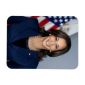 Präsident Kamala Harris USA 2024 Magnet (Horizontal)