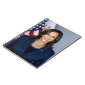 Präsident Kamala Harris USA 2024 Notizblock (Linke Seite)