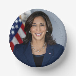 Präsident Kamala Harris USA 2024 Pappteller