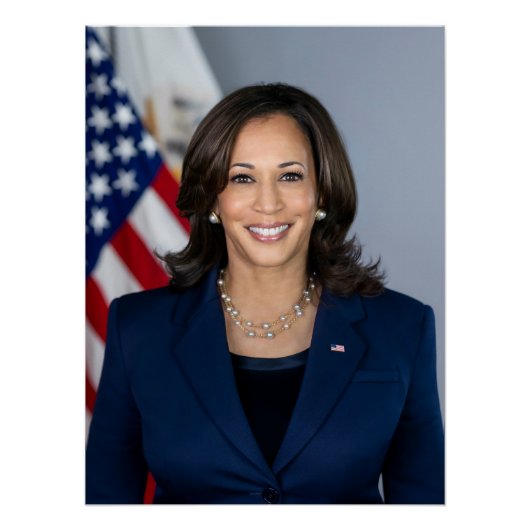 Präsident Kamala Harris USA 2024 Poster (Vorderseite)