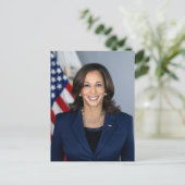 Präsident Kamala Harris USA 2024 Postkarte (Stehend Vorderseite)