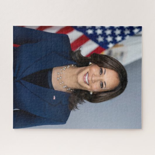 Präsident Kamala Harris USA 2024 Puzzle (Horizontal)